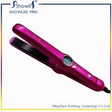 Electric Ceramic LCD Screen Display Temperature Hair Straightener